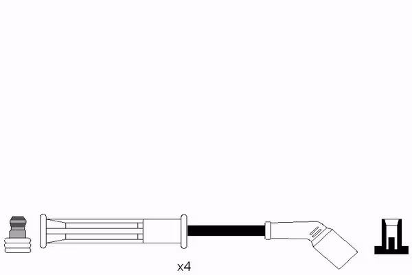 NGK Kit cavi accensione