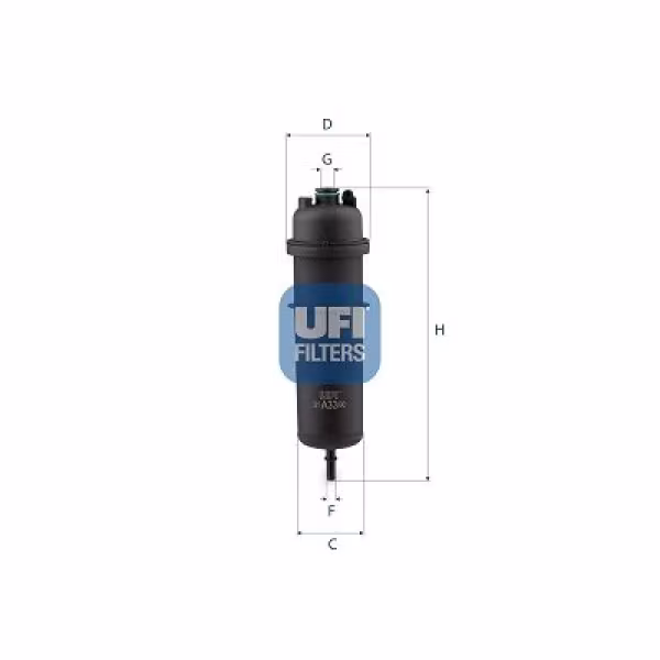 UFI Filtro carburante