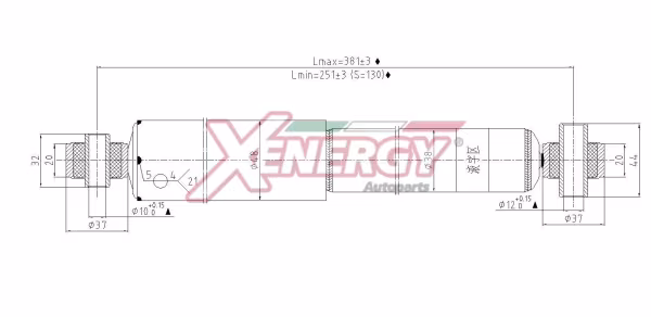 AP XENERGY Ammortizzatore