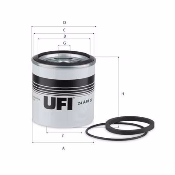 UFI Filtro carburante