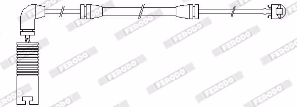 FERODO Contatto segnalazione, Usura past. freno/mat. d\'attrito