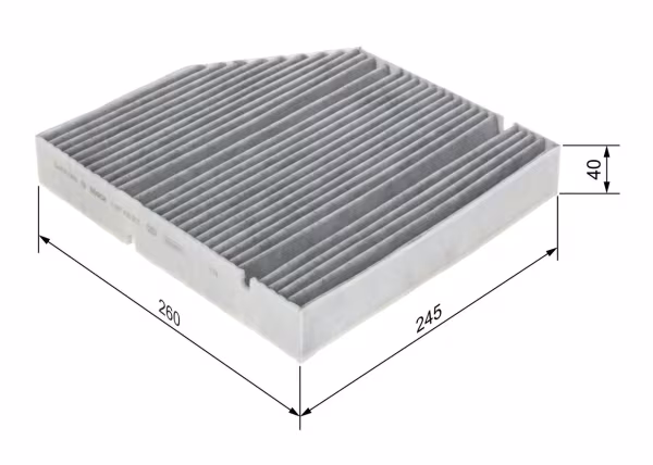 BOSCH Filtro, Aria abitacolo