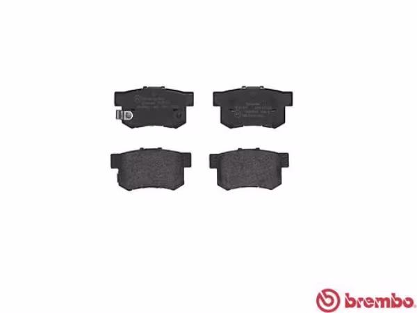BREMBO Kit pastiglie freno, Freno a disco