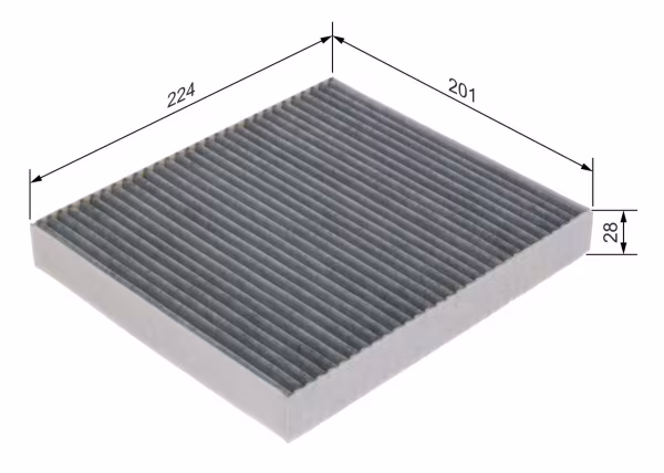 BOSCH Filtro, Aria abitacolo