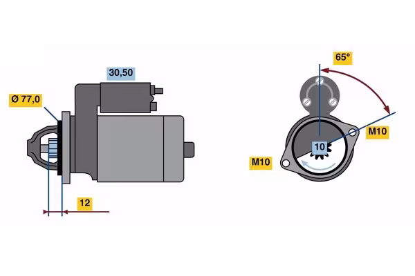 BOSCH Motorino d\'avviamento