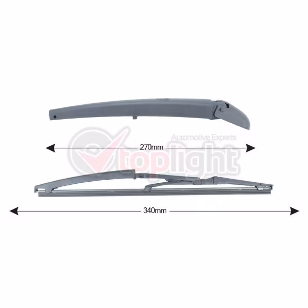 AE TOPLIGHT Serie bracci tergi, Pulizia cristalli