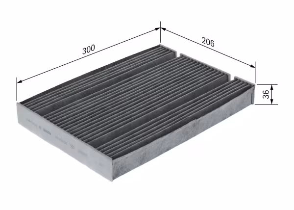 BOSCH Filtro, Aria abitacolo