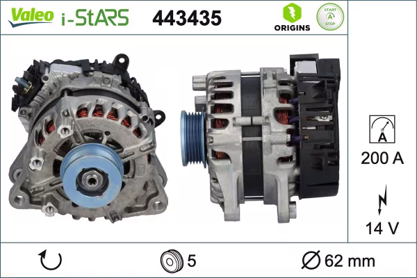 VALEO Alternatore motorino d\'avviamento
