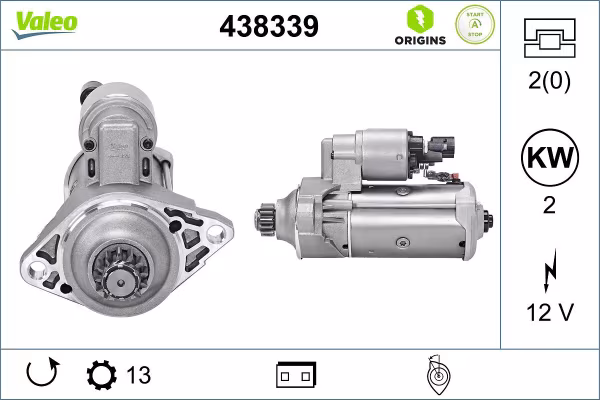 VALEO Motorino d\'avviamento
