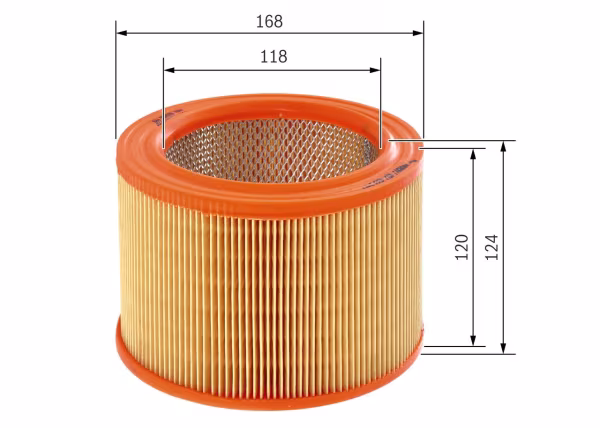 BOSCH Filtro aria