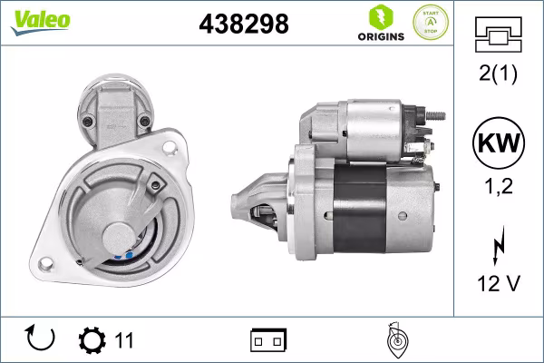 VALEO Motorino d\'avviamento