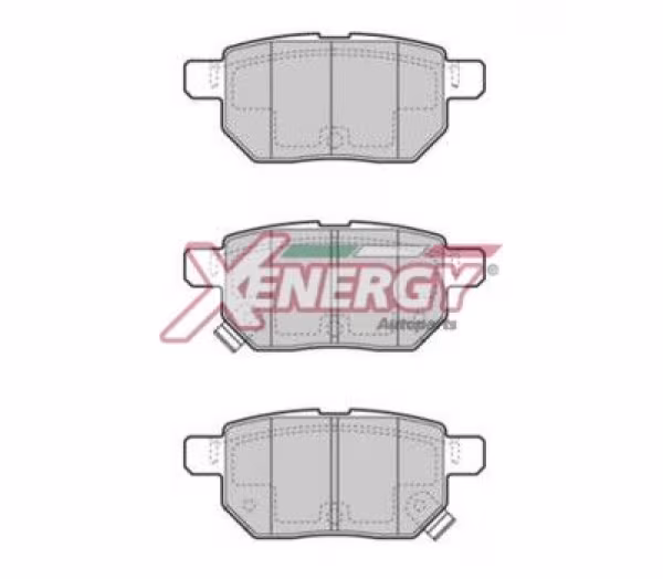 AP XENERGY Kit pastiglie freno, Freno a disco