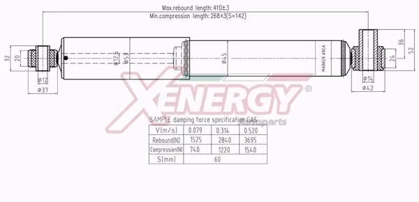 AP XENERGY Ammortizzatore