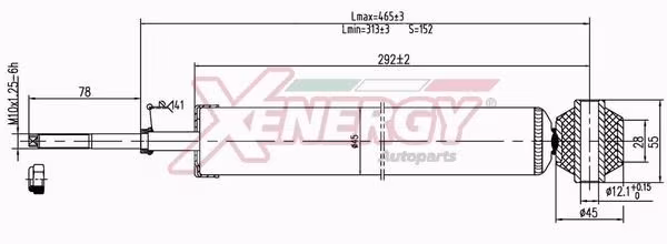 AP XENERGY Ammortizzatore