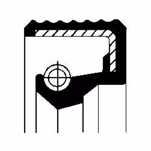 CORTECO Anello tenuta, Portainiettore