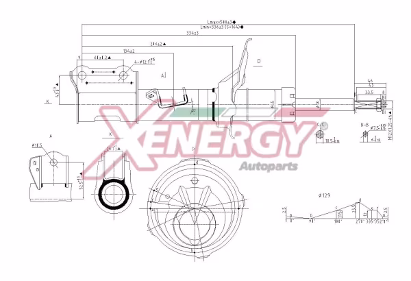 AP XENERGY Ammortizzatore