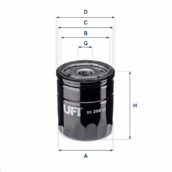 UFI Filtro olio